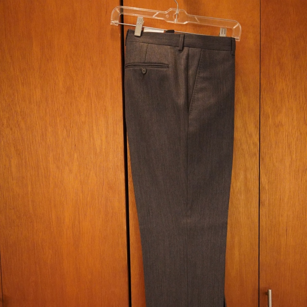 Zegna Men’s Gray Slacks